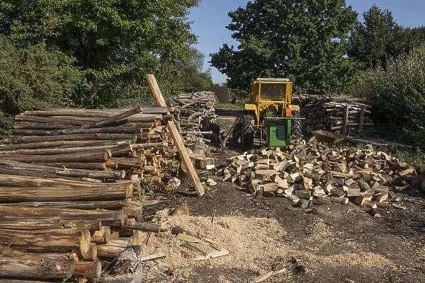 Fingringhoe Wick Nature Reserve sell excess wood from their timber yard for fire wood