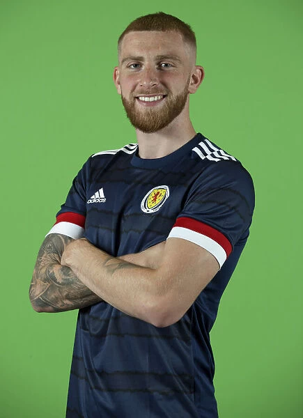 Scotland National Team: Oli McBurnie's Headshot Session