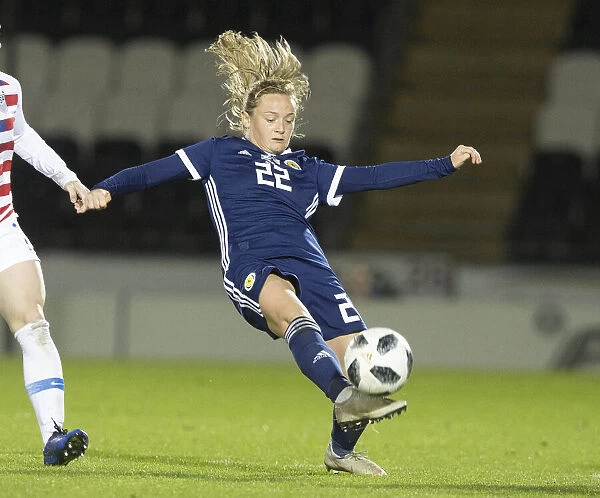 Scotland's Erin Cuthbert Faces Off Against USA Women in International Friendly at Simple Digital Arena