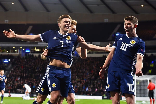 Scotland's James Forrest Scores Game-winning Goal in 3-2 UEFA Nations League Victory over Israel (November 20, 2018) - Hampden Park, Glasgow