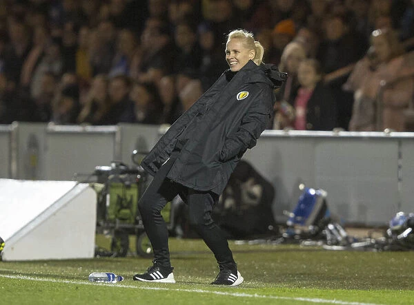Scotland's Shelley Kerr Faces Off Against USA in Friendly: Scotland Women's Team at Simple Digital Arena