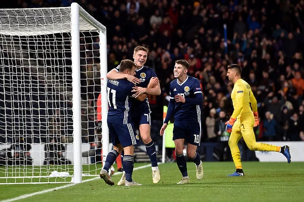 Scotland's Triumph: 3-2 Victory Over Israel in UEFA Nations League (November 20, 2018) - Scotland vs Israel at Hampden Park