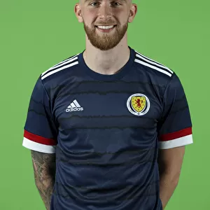 Scotland Football: Oli McBurnie's Headshot Session