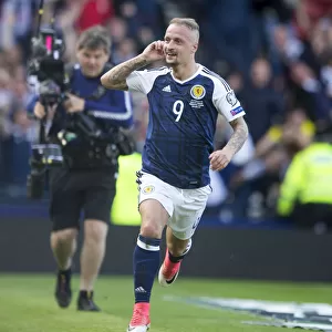 Scotland's Leigh Griffiths Celebrates Glory at Hampden: Scotland vs England (10/06/17)